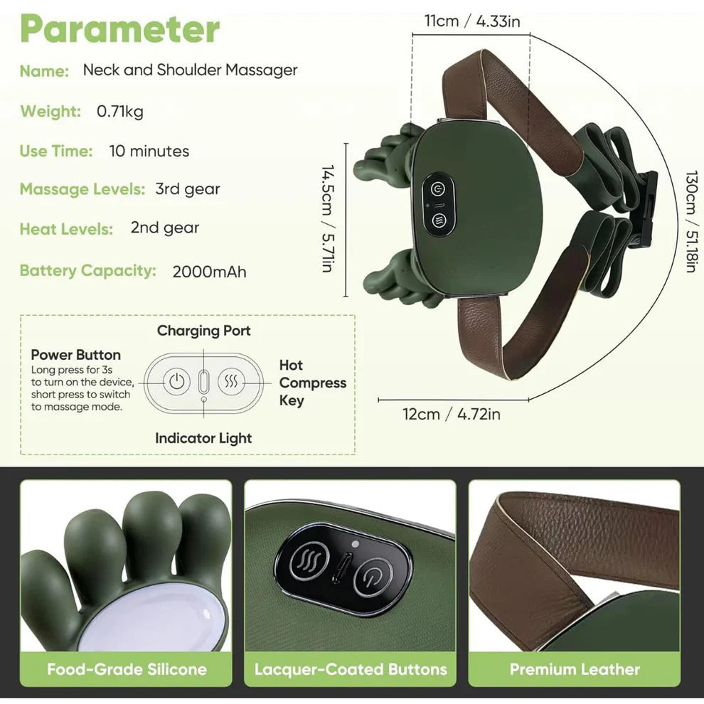 Neck Massager Ultra by - Montè - Montè